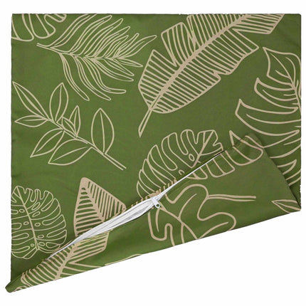 Pude med pude HEERLEN 2 stk. Bladdesign Polyester