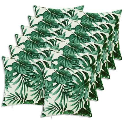 Pude med pude HEERLEN 12 stk. Bladmønster Polyester