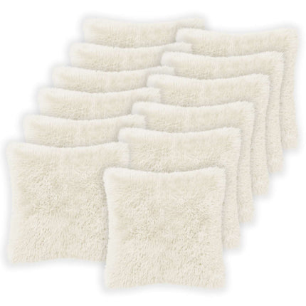 Pude med pude HEERLEN 6 stk. Hvid PV Fleece