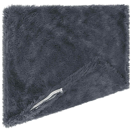 Pude med pude HEERLEN 2 stk. Antracit PV Fleece