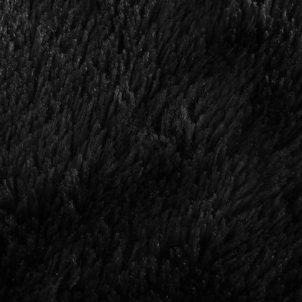 Pude med pude HEERLEN 2 stk. Sort PV Fleece