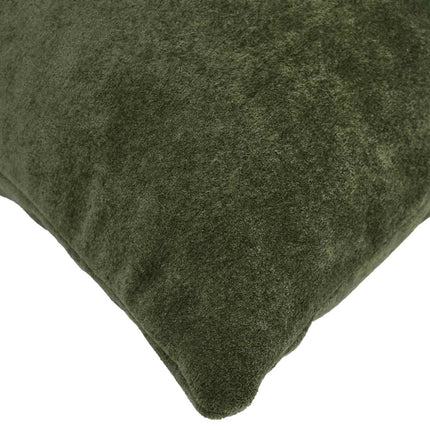 Pude med pude HEERLEN 2 stk. Grøn Mikrofiber Fleece