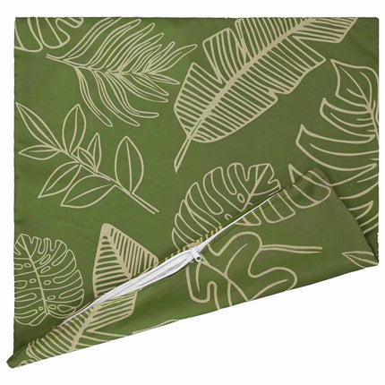 Pude med pude HEERLEN 2 stk. Bladdesign Polyester
