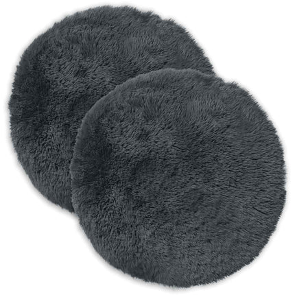 Pude med pude HEERLEN 6 stk. Antracit PV Fleece