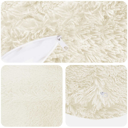 Pude med pude HEERLEN 2 stk. Hvid PV Fleece
