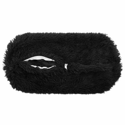 Pude med pude HEERLEN 6 stk. Sort PV Fleece