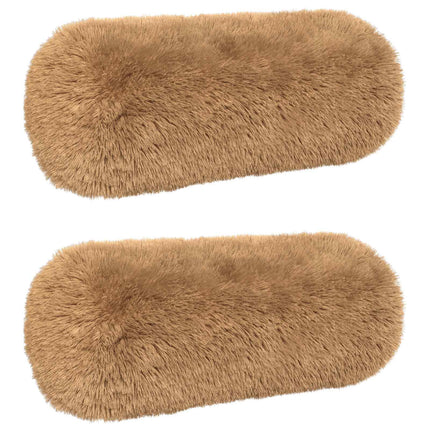 Pude med pude HEERLEN 2 stk. Gråbrun PV Fleece