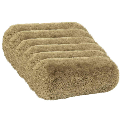 Pude med pude HEERLEN 6 stk. Lysegrå PV Fleece