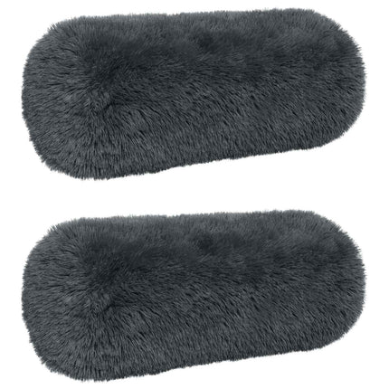 Pude med pude HEERLEN 2 stk. Antracit PV Fleece