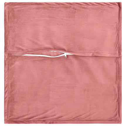 Pude med pude HOUTEN 6 stk. Lyserød Fløjl