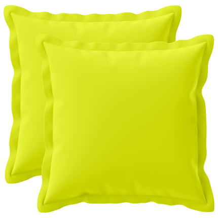 Pude med pude HOUTEN 2 stk. Lys grøn Polyester