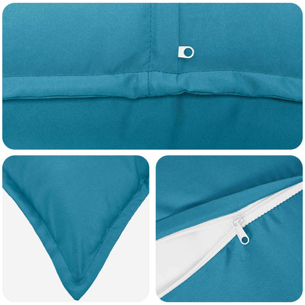 Pude med pude HOUTEN 6 stk. Lyseblå Polyester