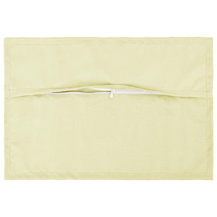 Pude med pude HOUTEN 2 stk. Cremefarvet Polyester