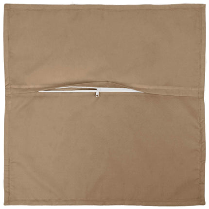 Pude med pude HOUTEN 6 stk. Gråbrun Polyester