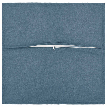 Pude med pude HOUTEN 2 stk. Jeans blå Faux Linned