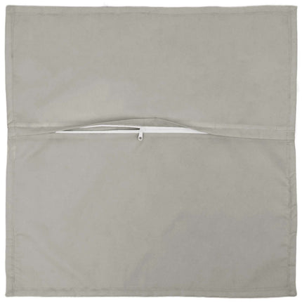 Pude med pude HOUTEN 2 stk. Grå Polyester