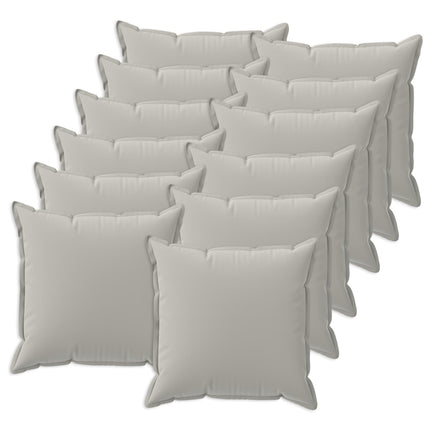 Pude med pude HOUTEN 12 stk. Grå Polyester