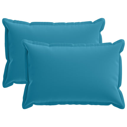 Pude med pude HOUTEN 2 stk. Lyseblå Polyester