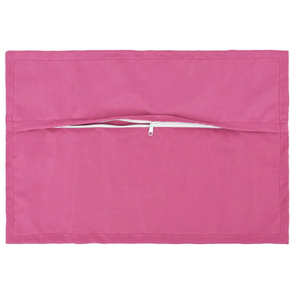 Pude med pude HOUTEN 2 stk. Lyserød Polyester