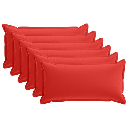 Pude med pude HOUTEN 6 stk. Rød Polyester