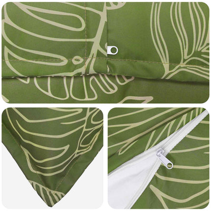 Pude Blad med pude HOUTEN 12 stk. Bladdesign Polyester