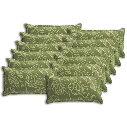 Pude Blad med pude HOUTEN 12 stk. Bladdesign Polyester