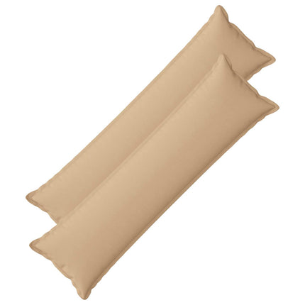 Pude med pude HOUTEN 2 stk. Cremefarvet Faux Linned