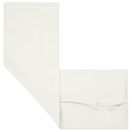 Pude med pude HOUTEN Hvid 40 x 145 cm Faux Linned
