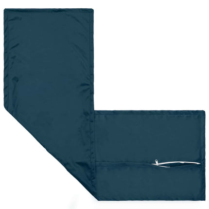 Pude med pude HOUTEN Blå 40 x 145 cm Fløjl