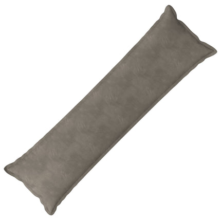 Pude med pude HOUTEN Lysegrå 40 x 145 cm Fløjl