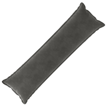 Pude med pude HOUTEN Mørkegrå 40 x 145 cm Fløjl