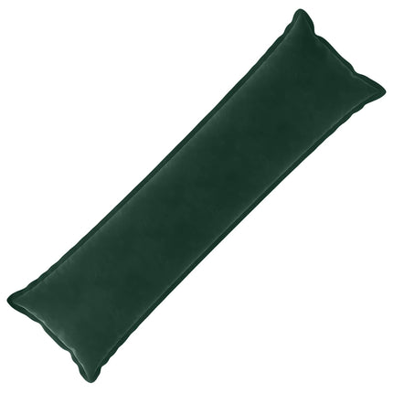 Pude med pude HOUTEN Mørkegrøn 40 x 145 cm Fløjl