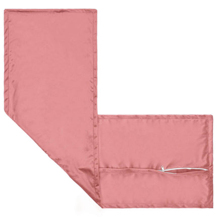 Pude med pude HOUTEN Lyserød 40 x 145 cm Fløjl
