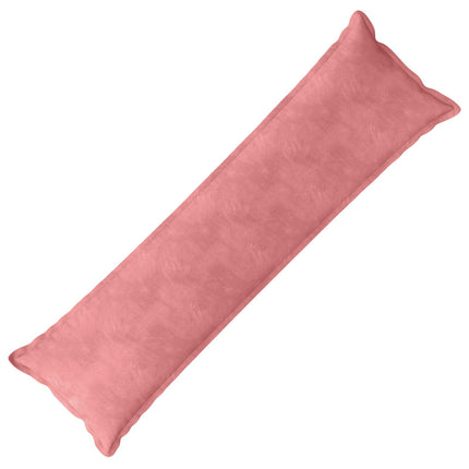 Pude med pude HOUTEN Lyserød 40 x 145 cm Fløjl