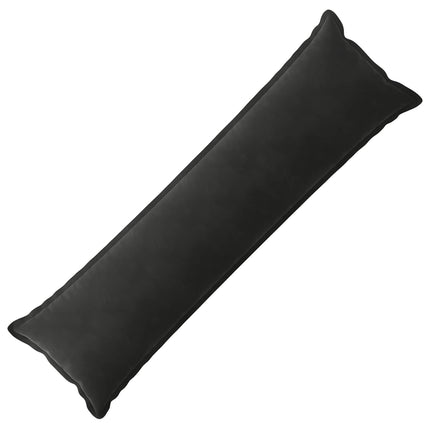 Pude med pude HOUTEN Sort 40 x 145 cm Fløjl