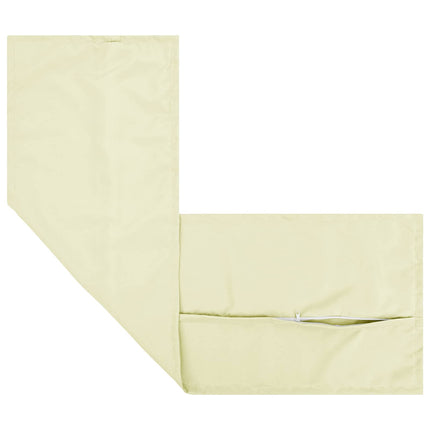Pude med pude HOUTEN 2 stk. Cremefarvet Polyester