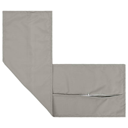 Pude med pude HOUTEN Grå 40 x 145 cm Polyester