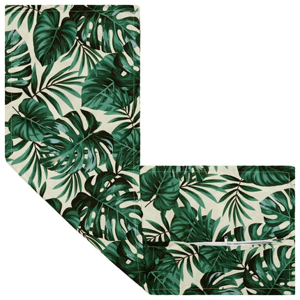 Pude Blad med pude HOUTEN Bladmønster 40 x 145 cm Polyester