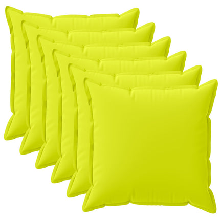 Pude med pude HOUTEN 6 stk. Lys grøn Polyester