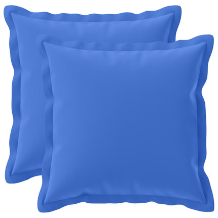 Pude med pude HOUTEN 2 stk. Kongelig blå Polyester
