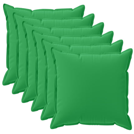 Pude med pude HOUTEN 6 stk. Grøn Polyester