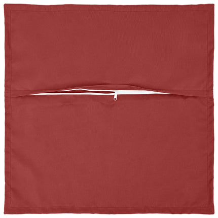 Pude med pude HOUTEN 6 stk. Vinrød Polyester