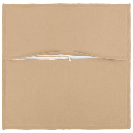 Pude med pude HOUTEN 2 stk. Cremefarvet Faux Linned