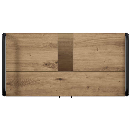 Badeværelsesskabsæt 3 stk. Artisan-eg 40 x 36 x 99,5 cm