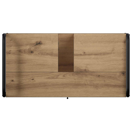 Badeværelsesskabsæt 3 stk. Artisan-eg 40 x 36 x 99,5 cm