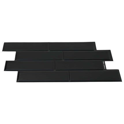 Subway flise 50 pcs Sort 29 x 21 cm Polyurethan og PET