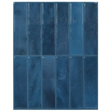 Rektangulær flise 10 pcs Blå 29 x 23 x 0,08 cm