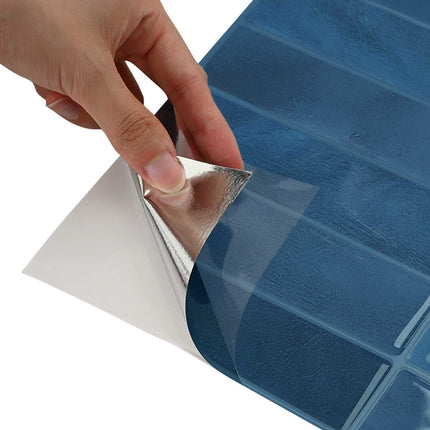 Rektangulær flise 50 pcs Blå 29 x 23 x 0,08 cm