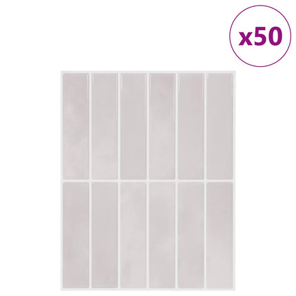 Rektangulær flise 50 pcs Beige 29 x 23 x 0,08 cm
