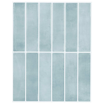 Rektangulær flise 20 pcs Grågrøn 29 x 23 x 0,08 cm